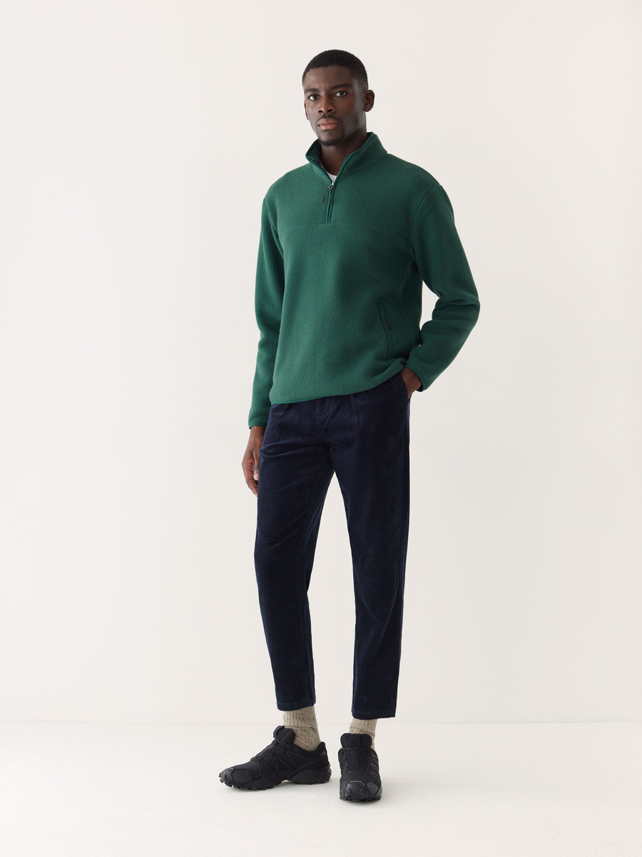 The Jamie Relaxed Tapered Corduroy Pant in Dark Olive – Frank And Oak Canada