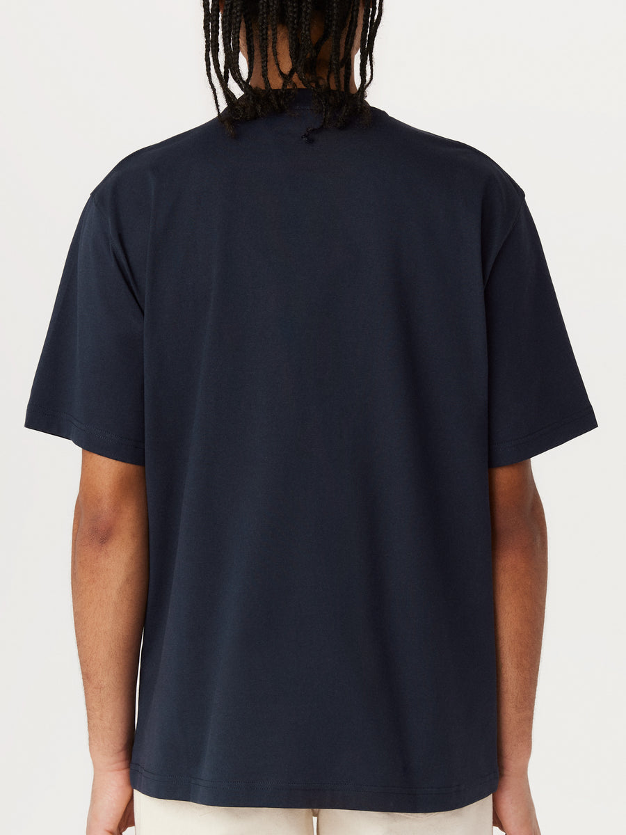 The Boxy T-Shirt in Deep Blue