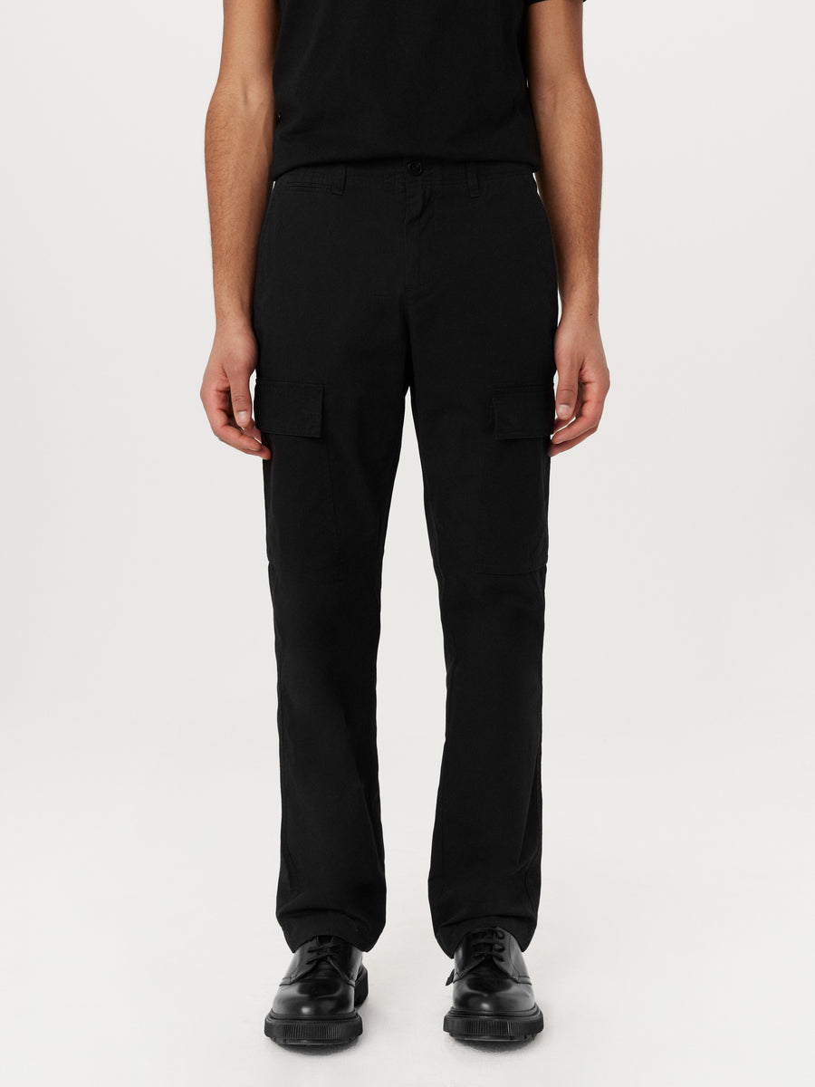 The Joey Straight Cargo Pant in Black – Frank And Oak Canada