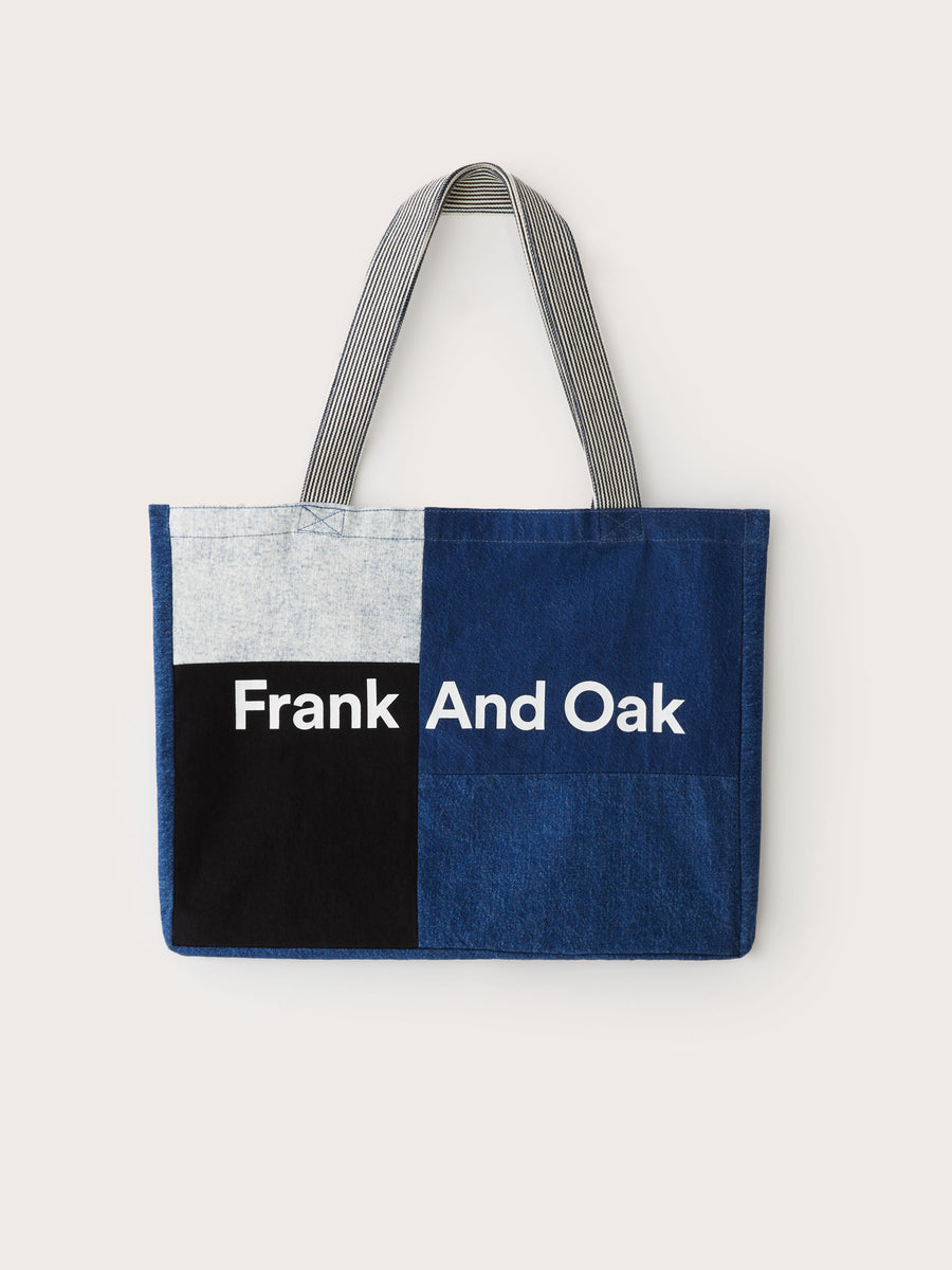 【MARITHEFRANCOISGIRBAUD】DENIM BIG SHOPPER BAG MARITHEFRANCOIS GIRBAUD Denim Tote Bag height 39 cm width 35