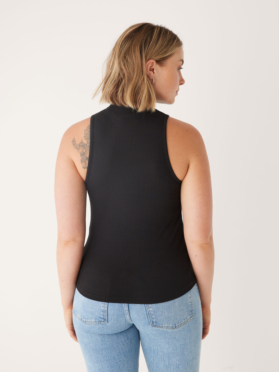 THE ESSENTIAL MOCK NECK TANK