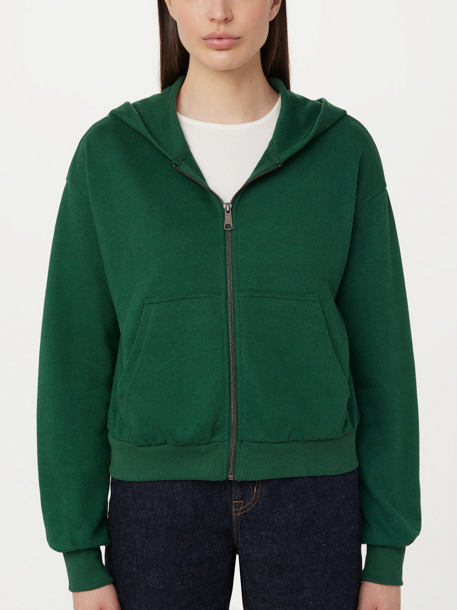 The French Terry Hoodie in Dark Green – Frank And Oak Canada