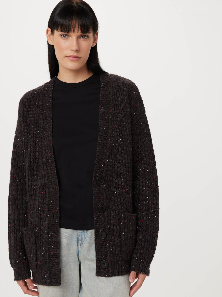 【HUF】2022AW ODBAR LOGO CARDIGAN【XL】BLACK The Comfort Donegal Cardigan in Maroon – Frank And Oak Canada