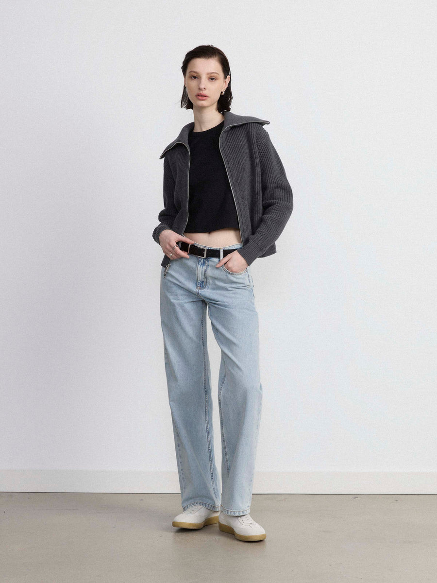 The Courtney Loose Jean in Washed Blue