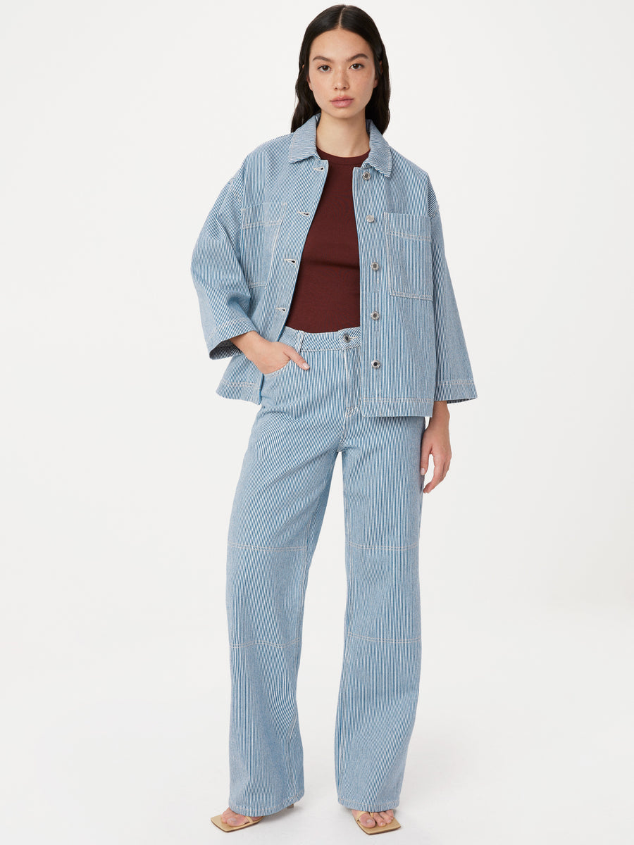 TWNのFount Carpenter Denim Pants Selvedge Carpenter Fringe Denim Jeans - Fortune WWD