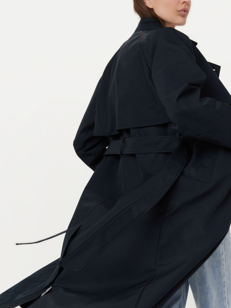 ジャケット・アウター kavalFish tail long coat col.sax blue Rosetta Getty Long Denim Coat | Blue | FARFETCH