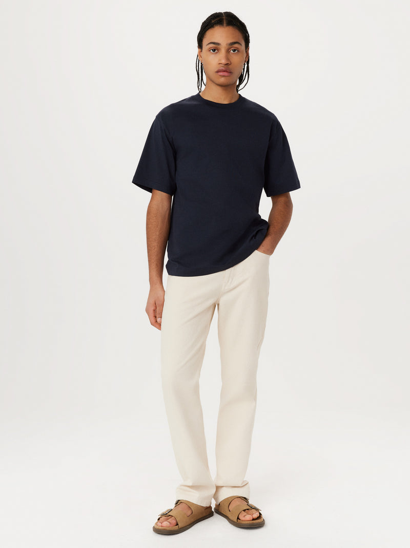 The Boxy T-Shirt in Deep Blue – Frank And Oak Canada