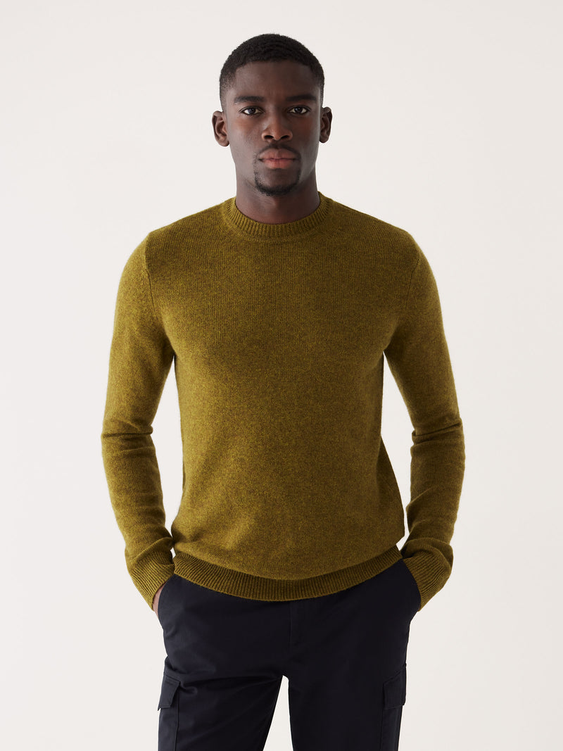 The Yak Wool Crewneck Sweater in Olive – Frank And Oak Canada
