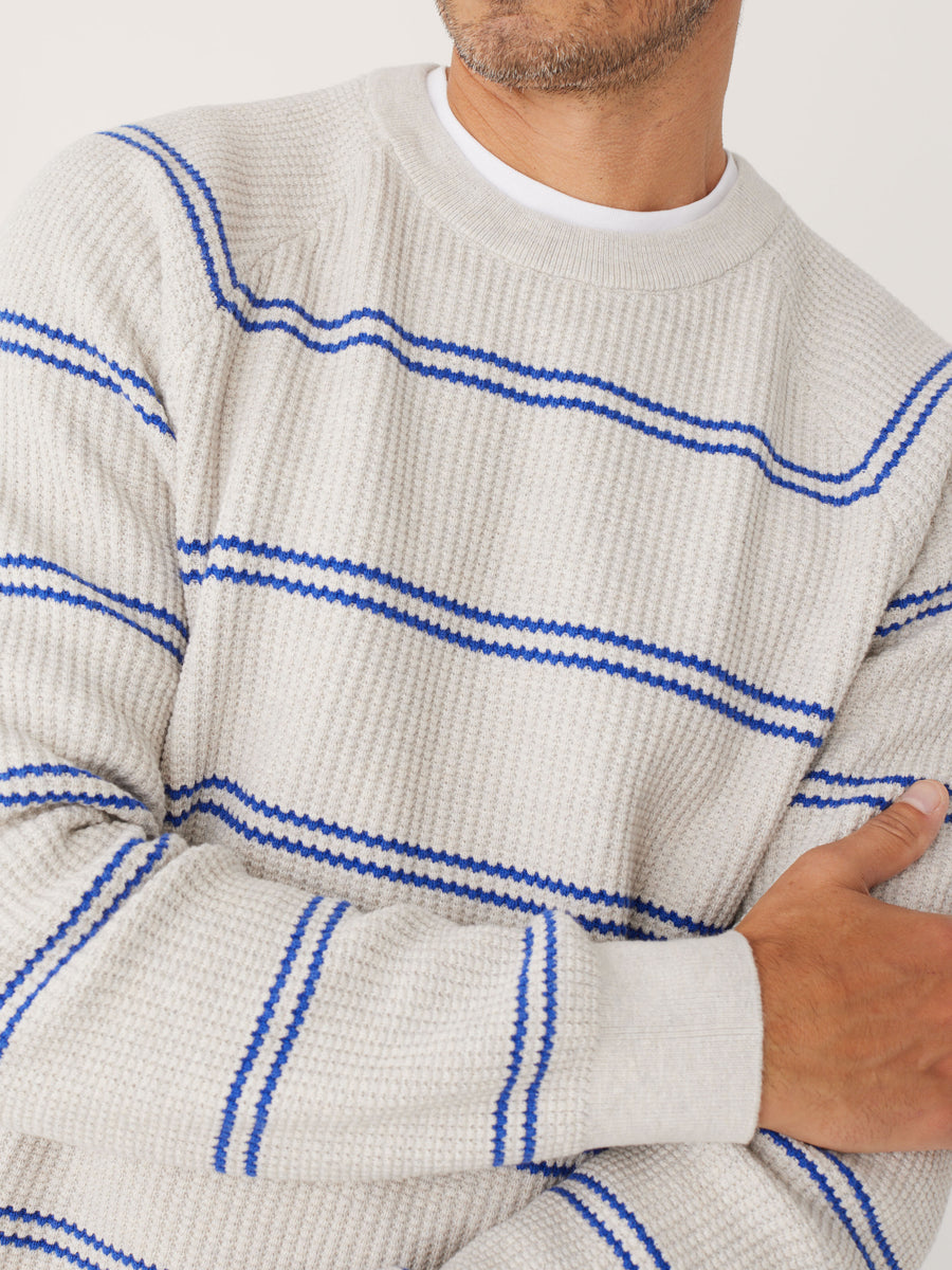 The Seacell™ Waffle Sweater in Carpenter Blue – Frank And Oak Canada