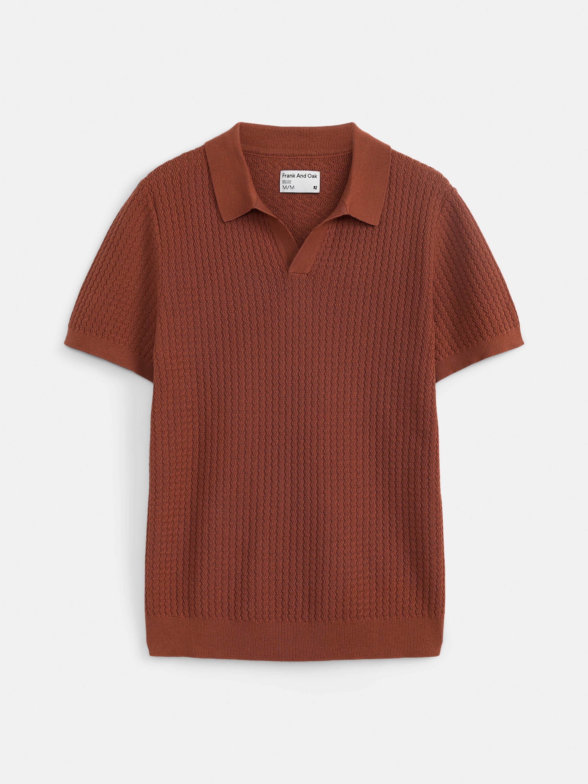 Stussy cable ss polo shirt orange ニットポロ Polo Sweater Stussy Cable Short Sleeve Polo The Johnny Collar Polo