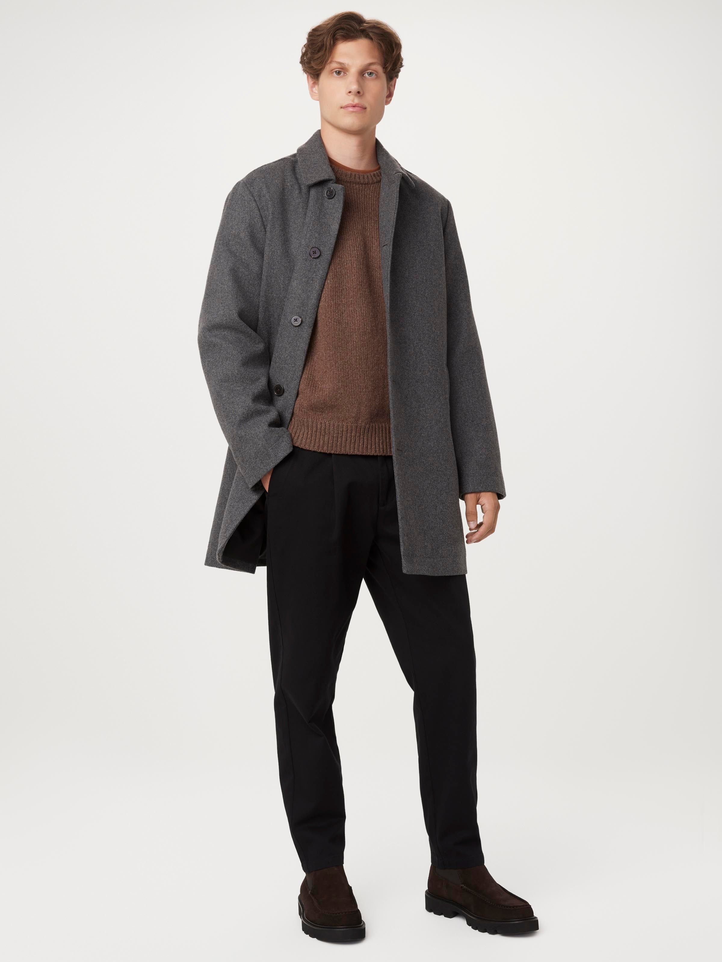the clasik mac coat chacoal gray サイズ48 the clasik mac coat chacoal gray サイズ48 メンズ