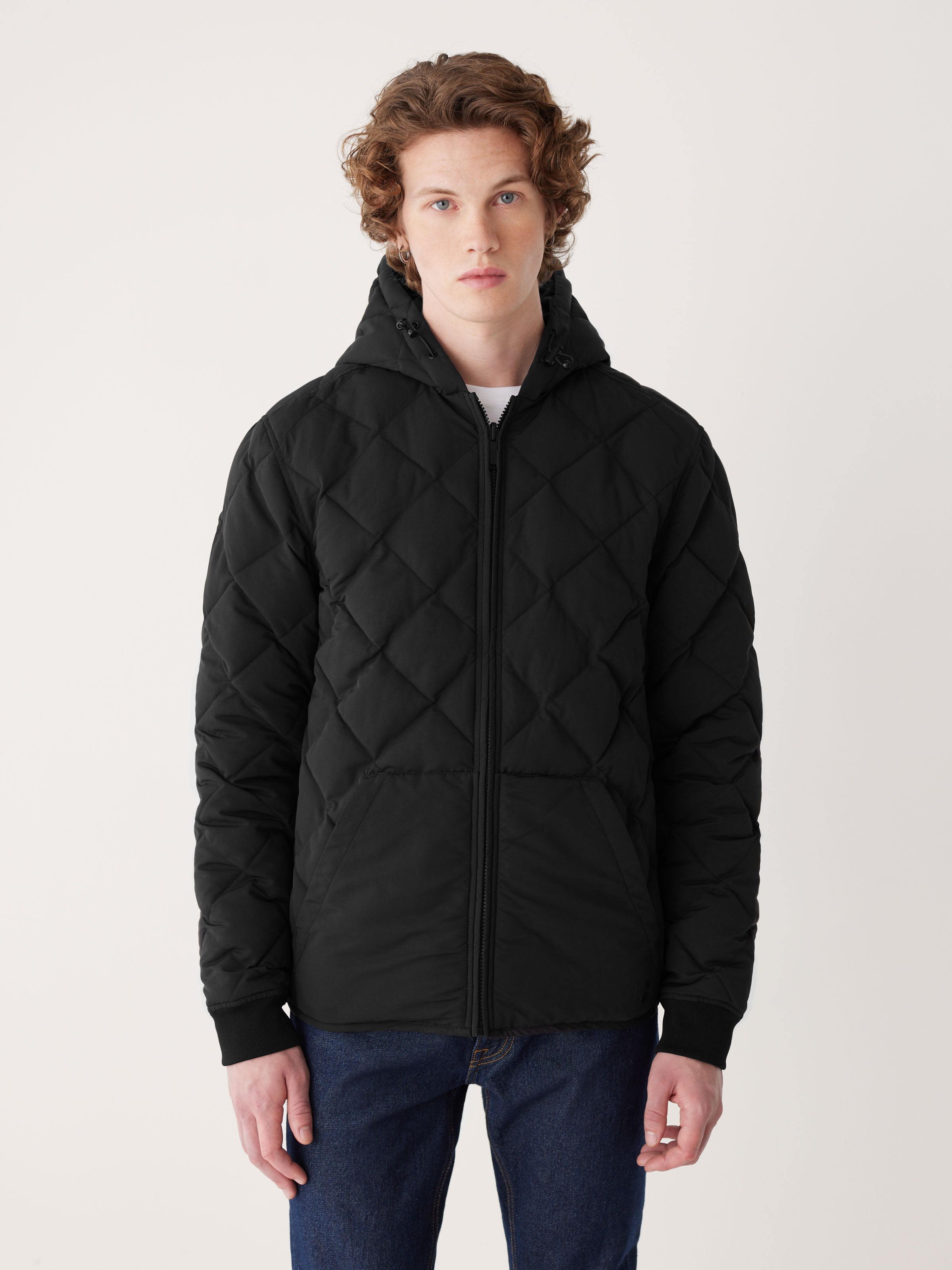 ジャケット・アウター [Franklin climbing] reversible blouson The Skyline Reversible Hooded Jacket in Black – Frank And
