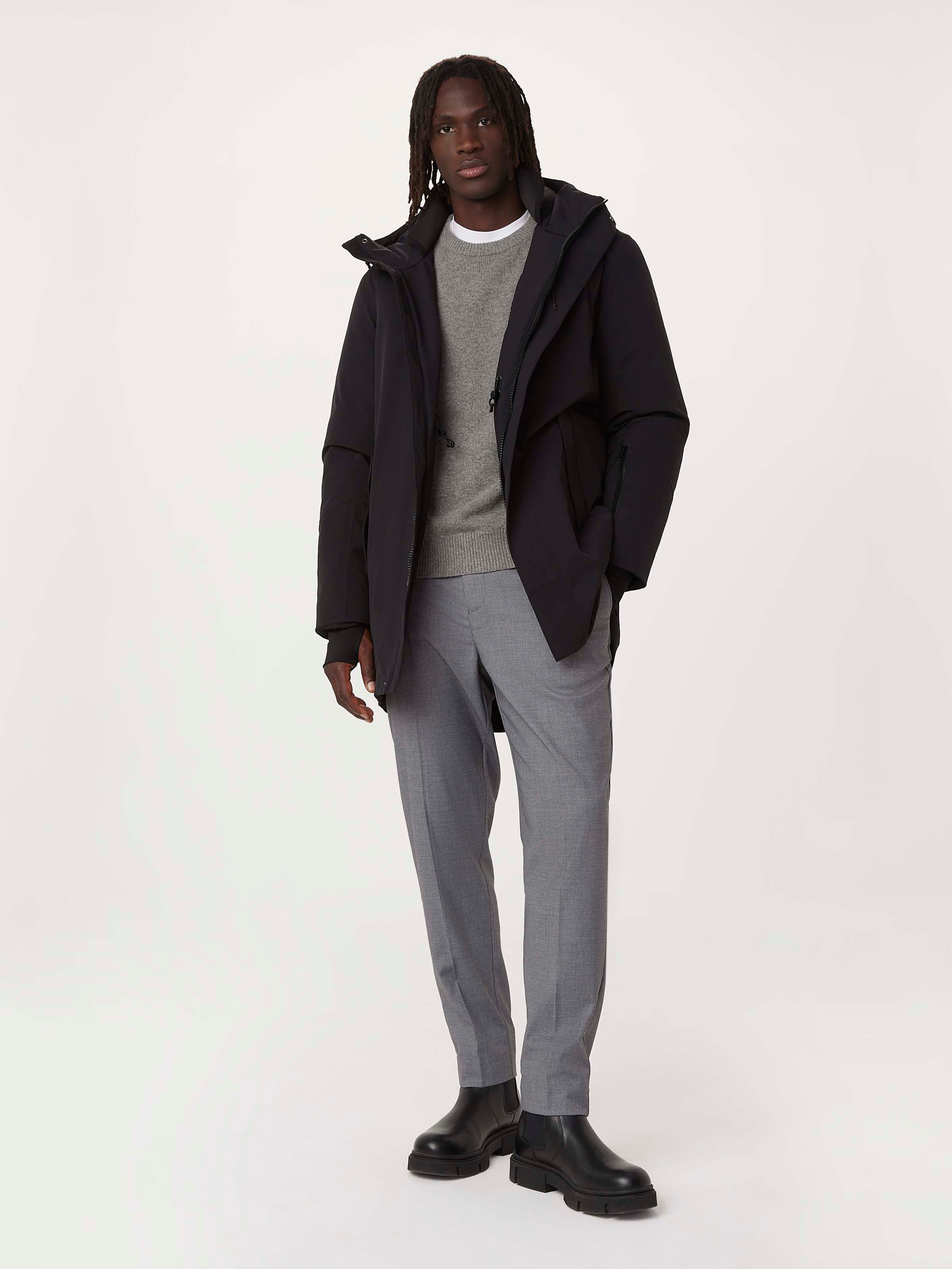 トップス KAIKO DOUBLE ZIP PARKA \"FADED BLACK\" KAIKO DOUBLE ZIP PARKA - メルカリ