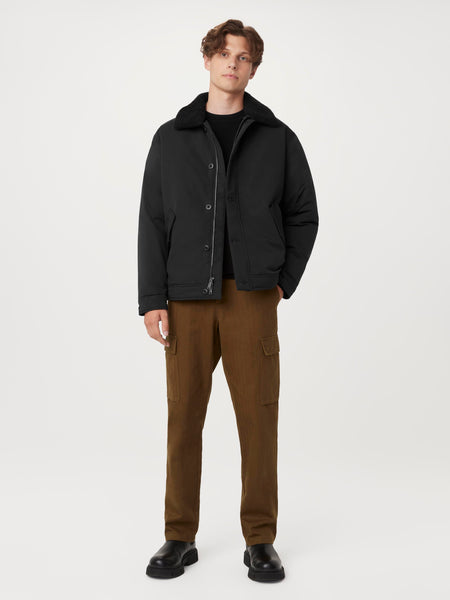 The Aviator Jacket in Black – Frank And Oak Canada