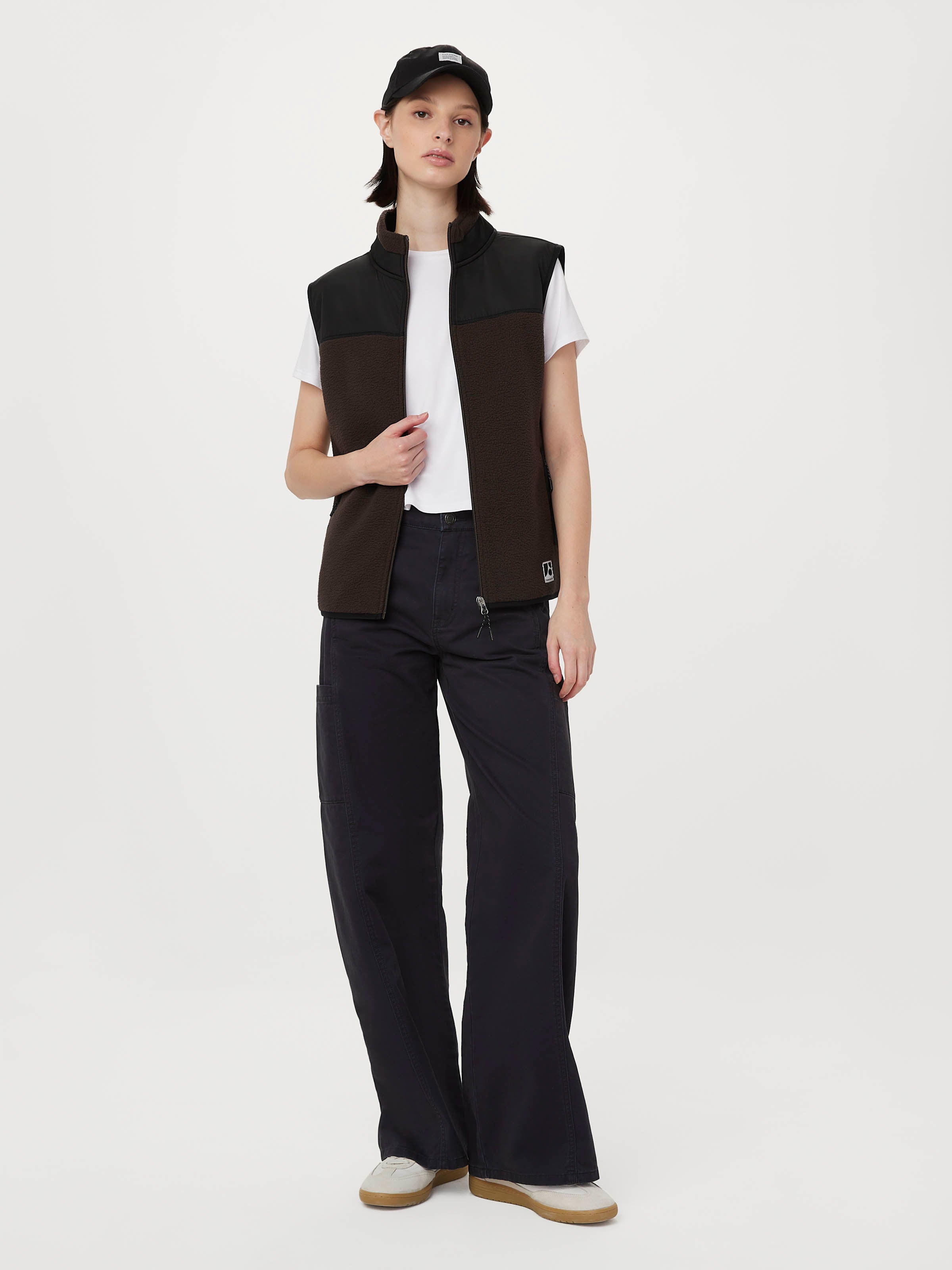 Brook】2023aw Fleece Vest size2 Olive ブルック メンズ - トップス