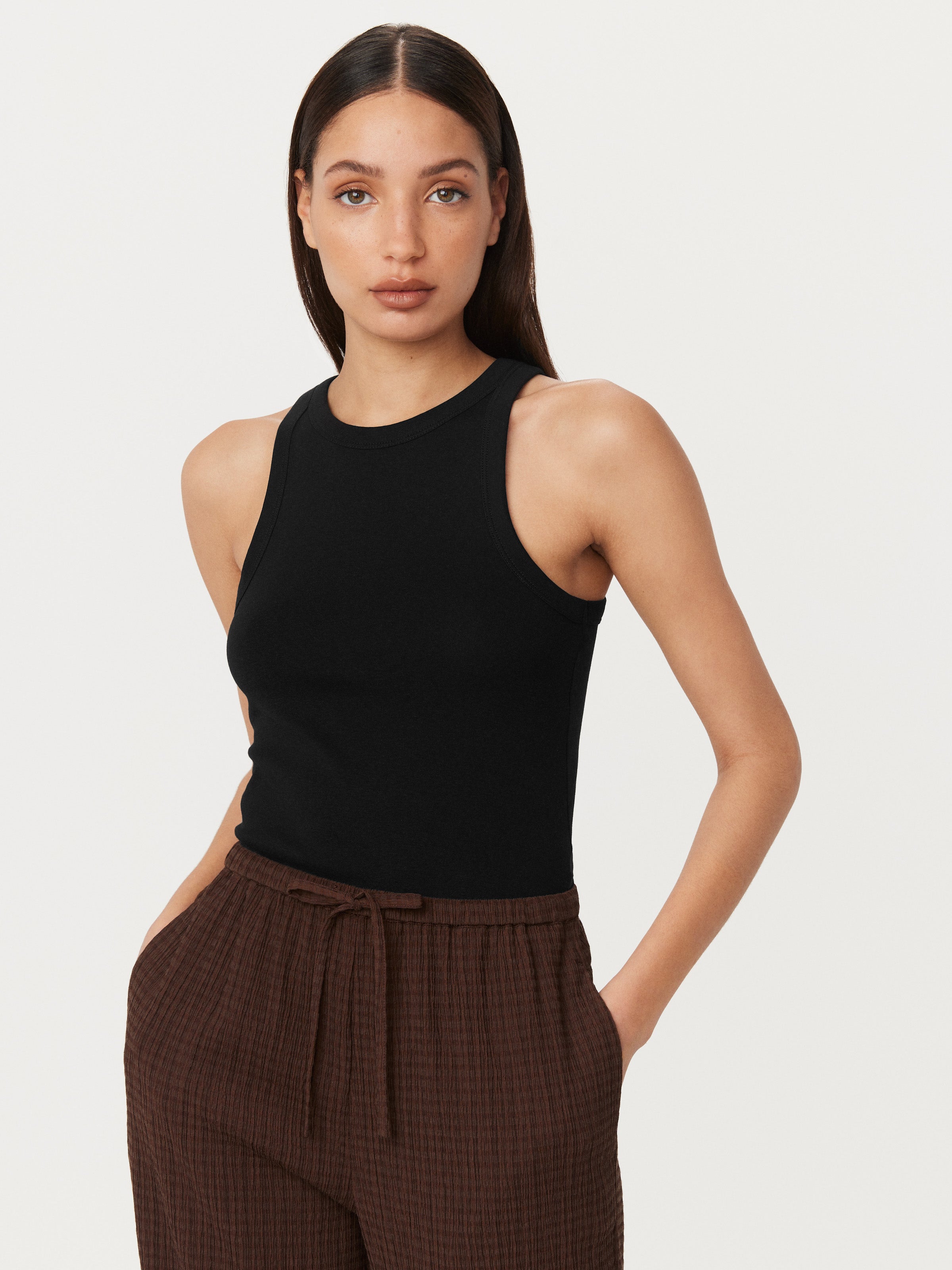 The Essential Tank Top in Black – Frank And Oak Canada