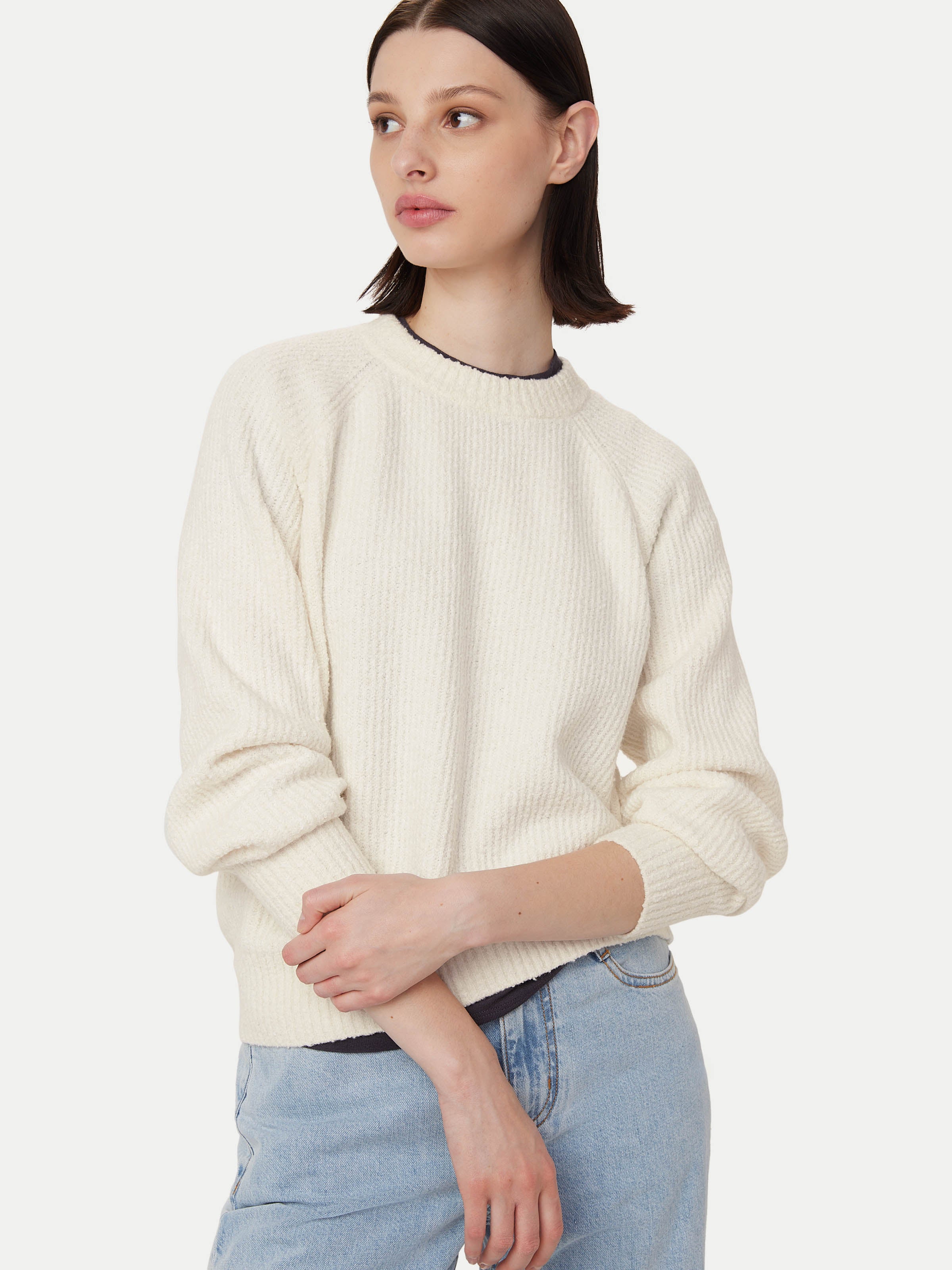 トップス WIND AND SEA JOHNSON WOOLEN CREWNECK The Seawool® Crewneck Sweater in White Cream – Frank And Oak
