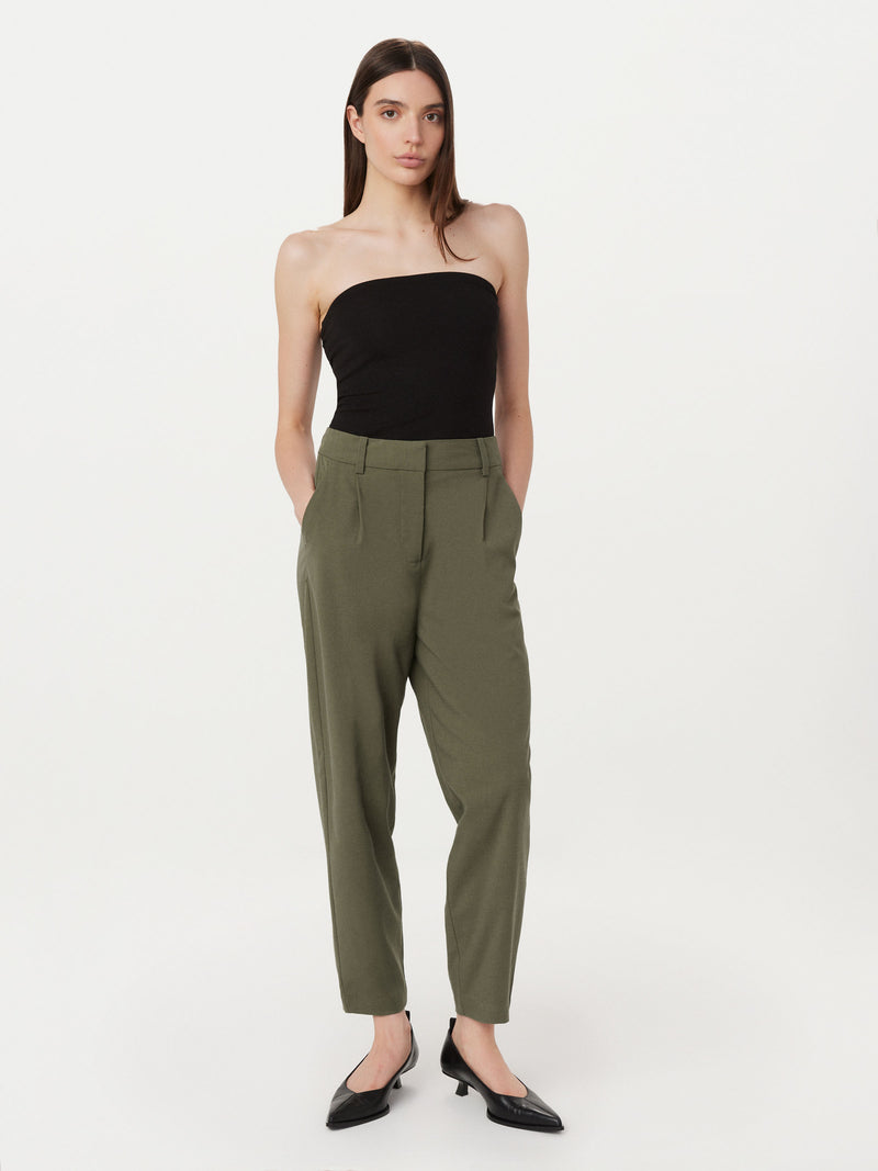 The Amelia Balloon Pant in Green - Main Image