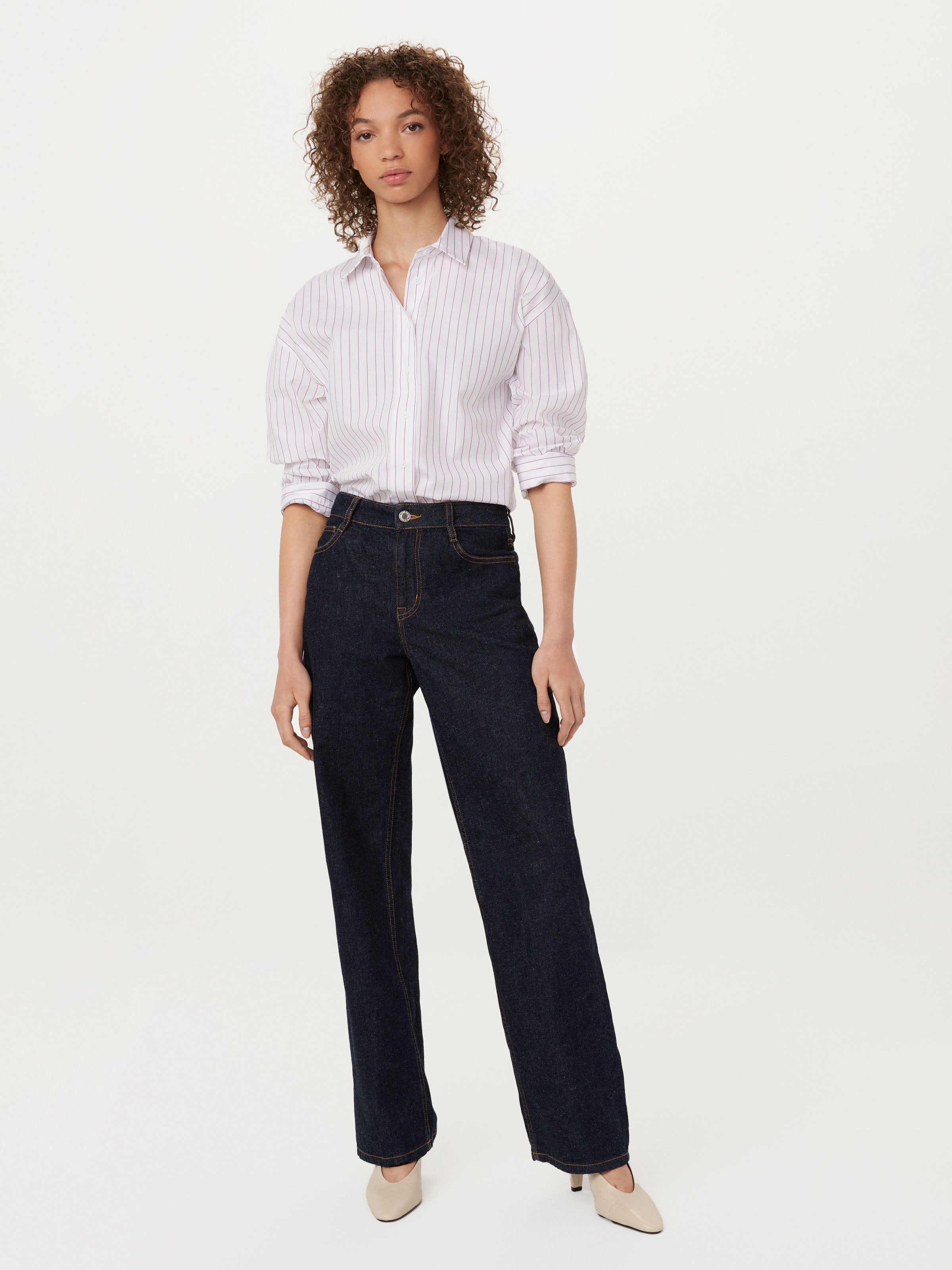 The Courtney Loose Jean in Dark Wash – Frank And Oak Canada