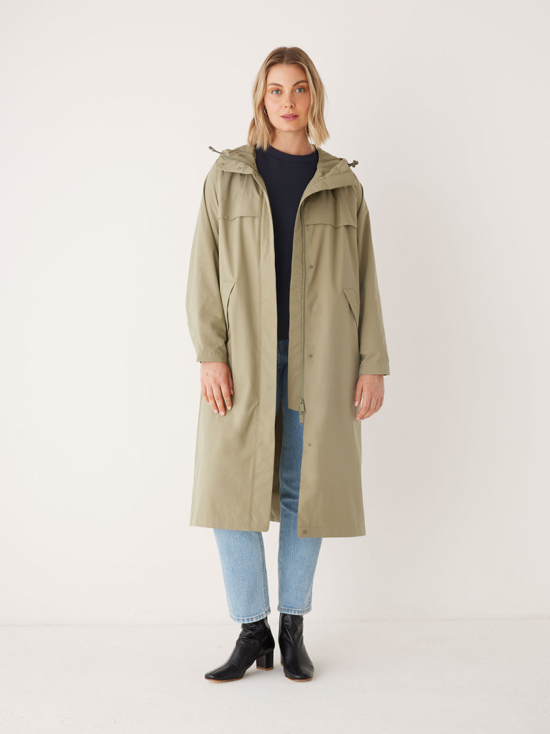 The Anorak Rain Jacket in Weeping Willow – Frank And Oak Canada