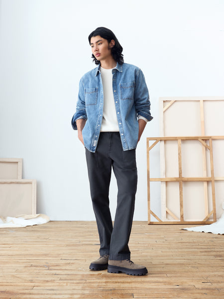 トップス Fatigue Shirt - Denim Twill Shirting PRE-FALL_MW_LOOK1.805_070c08a6