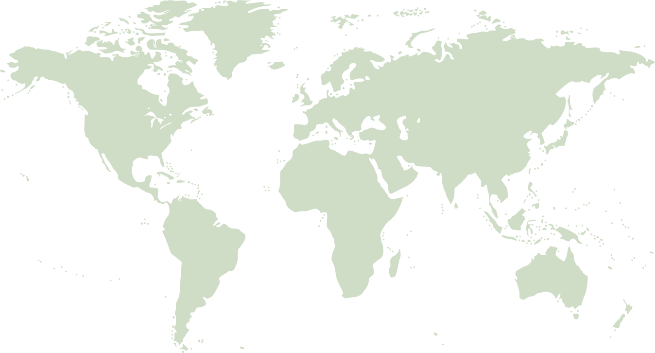 map of the globe