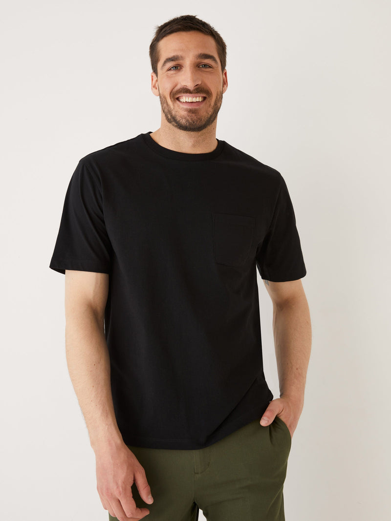 Buy Fitkin Men Black Self Design Hood T Shirt - Tshirts for Men